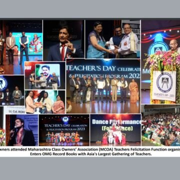 1-121 Maharashtra Class Owners’ Association (MCOA) Teacher’s Day Celebration was a mix of Awards, Recognition, Networking and Performances