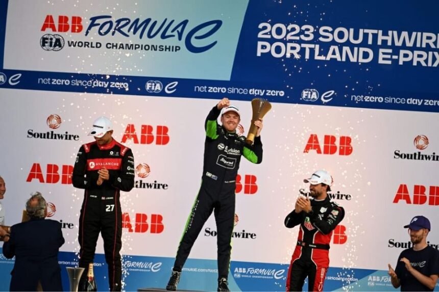 Image-141-1 Nick Cassidy Wins USA Formula E Race As Jake Dennis Takes Championship Lead – Round 12 – 2023 Southwire Portland E-PRIX