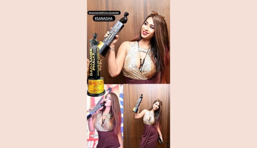 Image-164 Veteran Actress Sana Sha Honored with Dadasaheb Phalke Television Award 2023 for Outstanding Contribution to Indian Television”