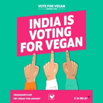 1-1-19 India Votes For Vegan It is a clear majority as nearly 60% Indians want to try vegan