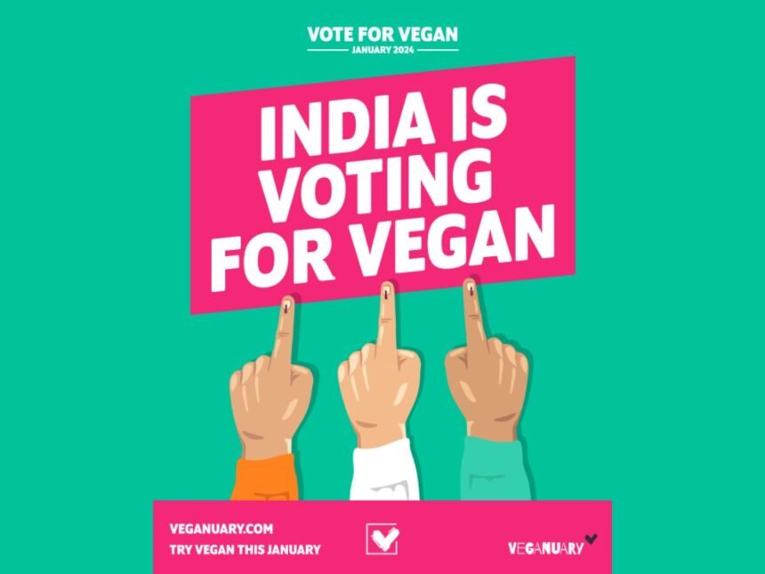 1-1-19 India Votes For Vegan It is a clear majority as nearly 60% Indians want to try vegan