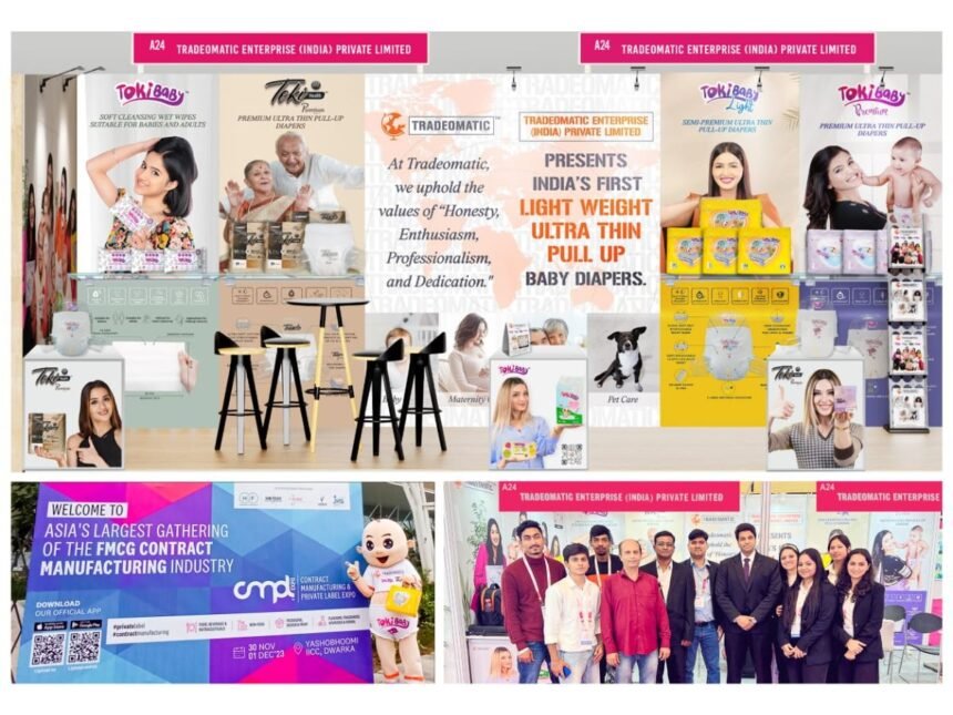 1-1-34 Tradeomatic Enterprise (India) Pvt Limited steals the show at Asia’s Largest Contract Manufacturing Exhibition