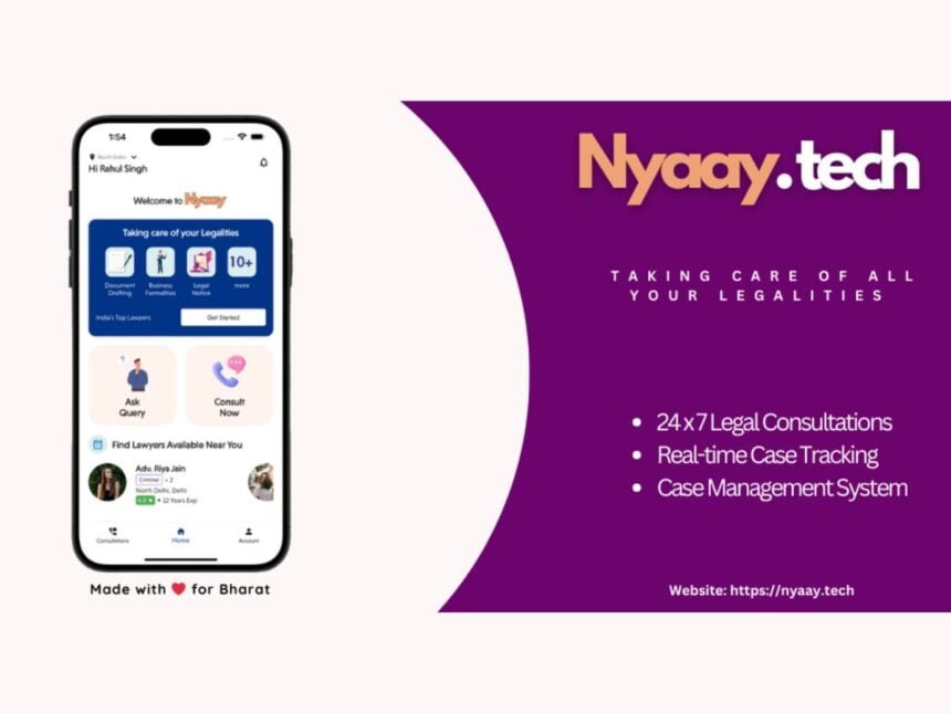 1-1-45 Navigating Justice: Nyaay.tech Puts Legal Services at Your Fingertips