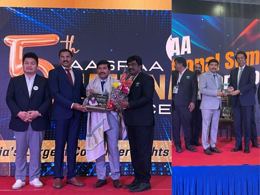 1-125 AASRAA’s Prestigious Honor: Real Vision Homes Chairman, Dr. Srinivas Naik Dharavath, Named Visionary Leader Icon 2023