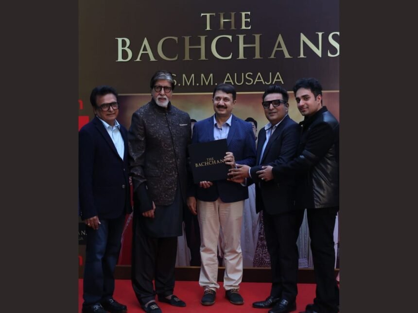 1-147 Amitabh Bachchan launches SMM Ausaja’s Om Books International’s The Bachchans: A Saga of Excellence Unveiling