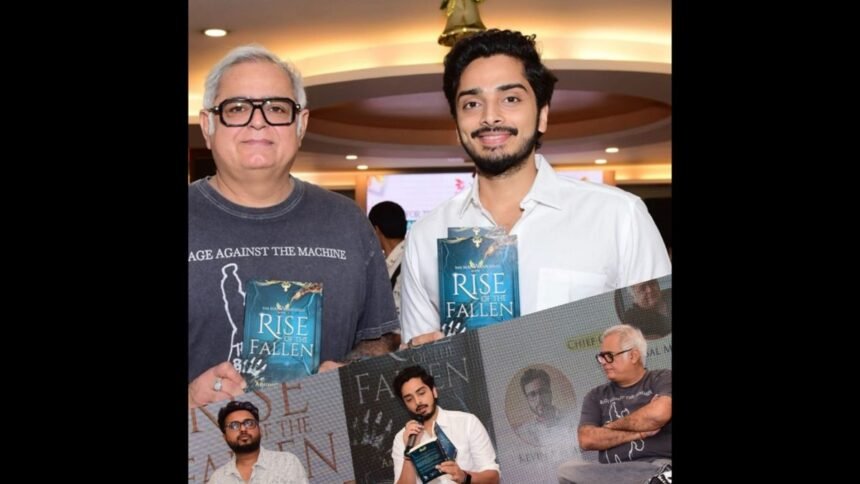 1-149 Hansal Mehta launches Abhishek Krishnan’s mytho-fantasy novel, ‘Rise of the Fallen: Book 1 of the Manwaan Series’, published by NuVoice Press