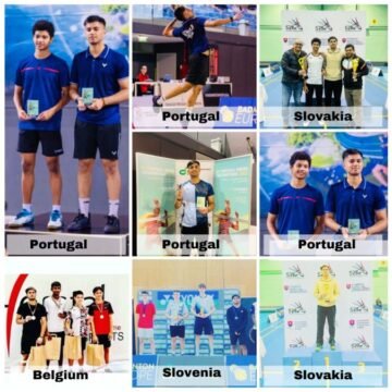 1-200 Randeep Singh Triumphs in Four International Badminton Tournaments!