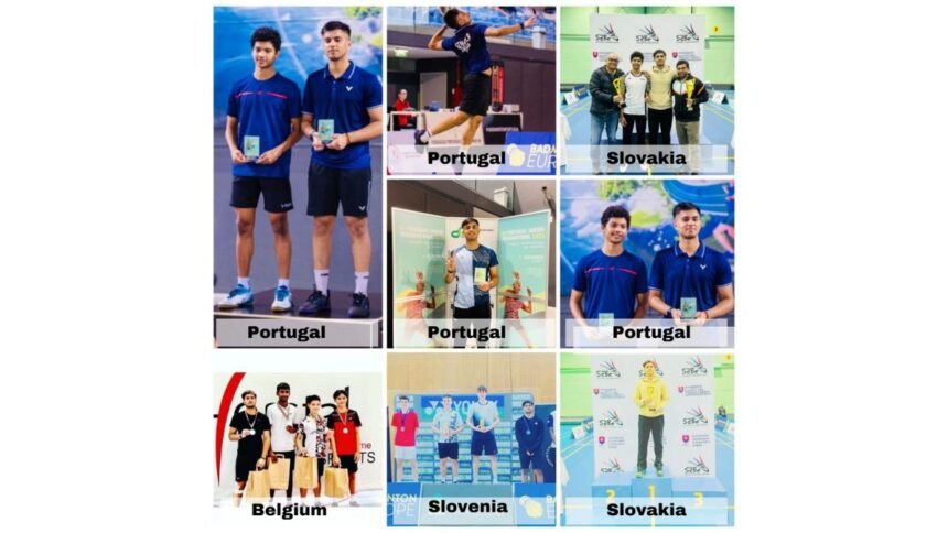 1-200 Randeep Singh Triumphs in Four International Badminton Tournaments!