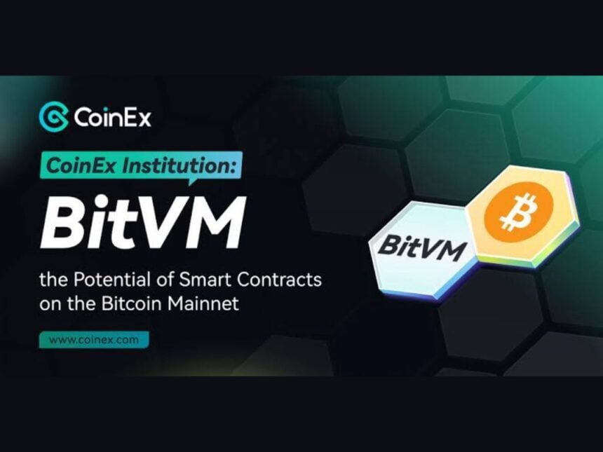 1-227 CoinEx Institution: BitVM, the Potential of Smart Contracts on the Bitcoin Mainnet