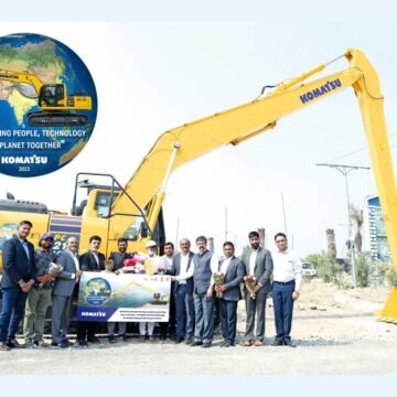 Komatsu connects people through its technology for making better future