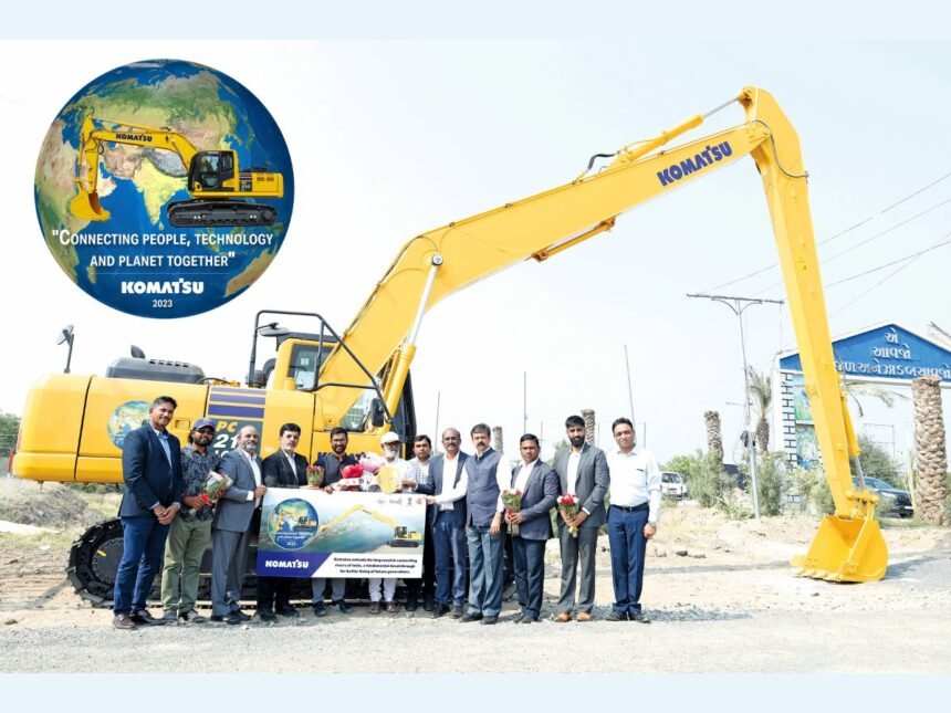 1 Komatsu connects people through its technology for making better future