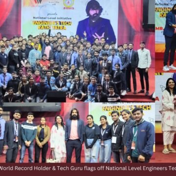 World record holder Vimal Daga flags off “Engineers Tech Rath Yatra”