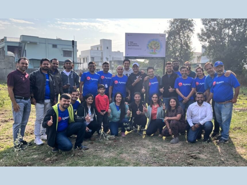 first-image-3 Apexon Ignite Kicks Off Giveathon 2023 With Tree Plantation Initiative In Ahmedabad