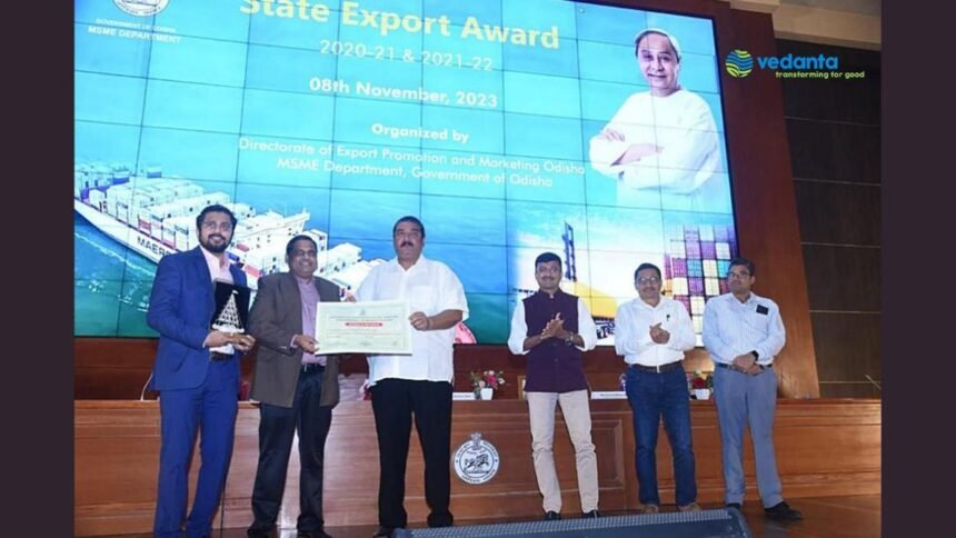 image-19 Vedanta Aluminium Bags ‘Best Exporter Award’ from Govt of Odisha.