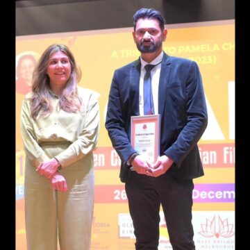 image-74 Tushar Kumar honored by Mayor at Seven Colors Australian Film Festival (SCAFF2023)