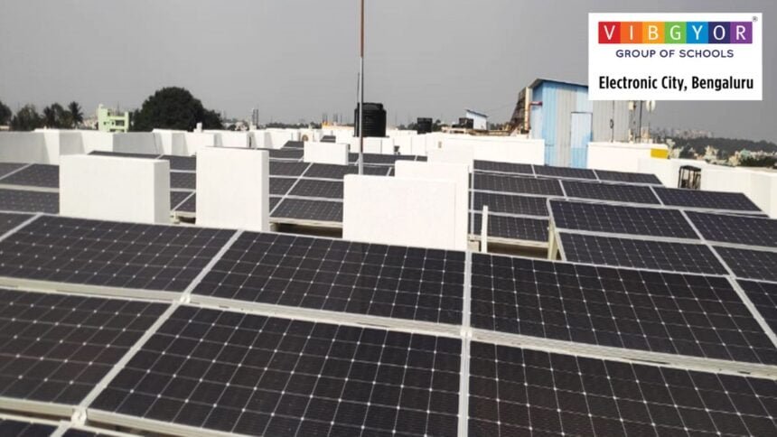 image-84 Rustom Kerawalla’s VIBGYOR Group of Schools going Green with the installation of solar panels at its VIBGYOR High school at Electronic City, Bengaluru