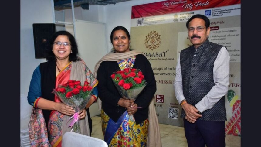 image-e-1024x576-1 VIRAASAT, Celebrating 75 handwoven Saris of India,  MySariMyPride, Exclusive Handloom Sari Exhibition at National Centre for Heritage Textiles, Handloom Haat Janpath, New Delhi