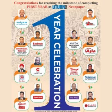 1-2-3 Ludhiana’s Uturn Time Newspaper Expands Reach with International Hindi News Channel N1 Launch