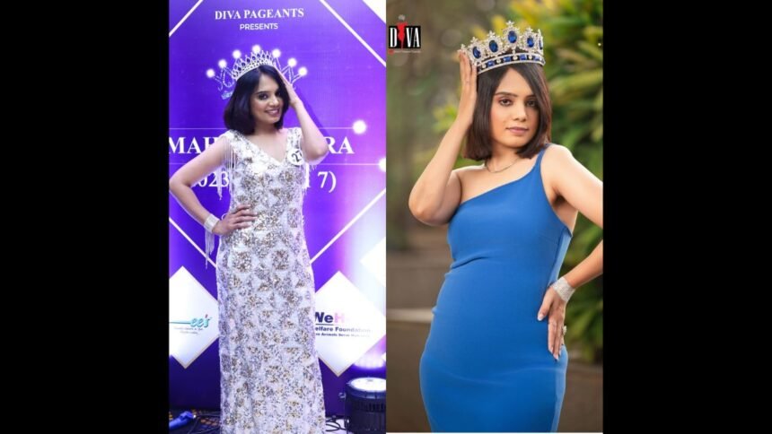 1-4 Rajashree Deshpande Won the title of Mrs Maharashtra Timeless Beauty in Diva Pageant 2023