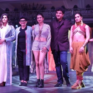 Amin Farista Wins “Best Use of Traditional Indian Textiles in Indo-Western Wear” Award