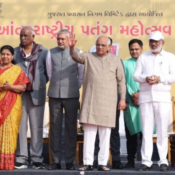 CM Bhupendra Patel inaugurates International Kite Festival – 2024 in Ahmedabad