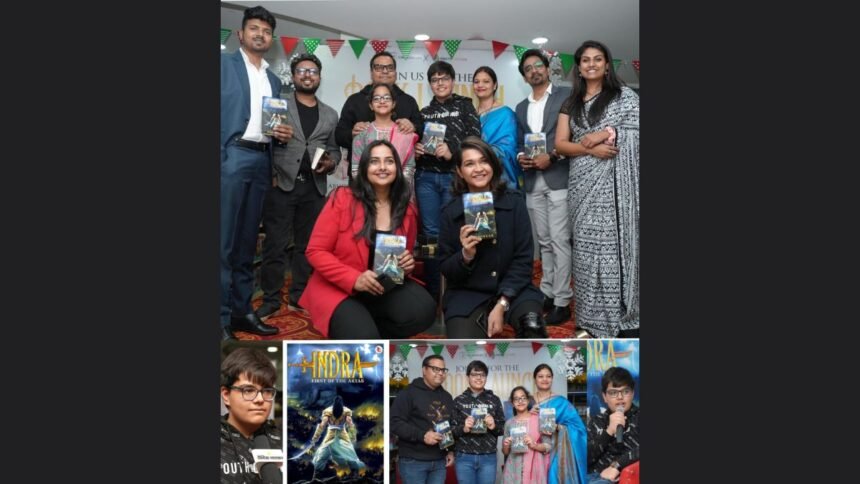 image-1 Indra: The First of the Aryas published by NuVoice and globally distributed by Simon & Schuster India Book Launch with Author Abhiveer Soni and Chief Guest Kevin Missal
