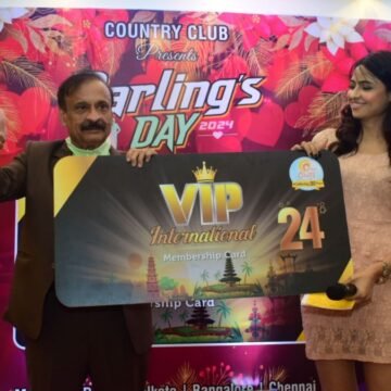 Country Club CMD Mr Y Rajeev Reddy launches VIP International 24 Membership Card