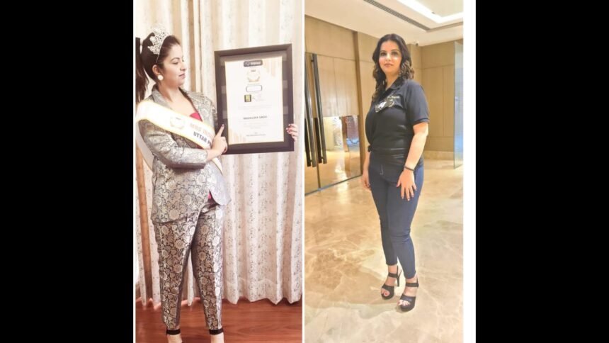 image-18 Lucknow’s Madhulika Dazzles as Mrs India One in million Uttar Pradesh