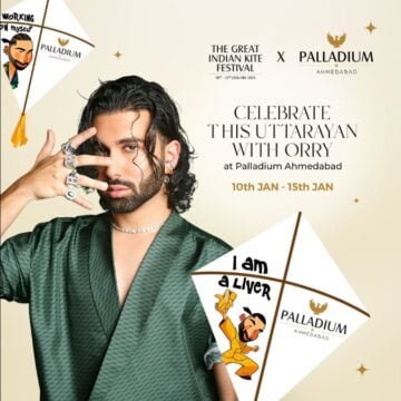 image-48 Palladium Ahmedabad Presents the Great Indian Kite Festival with Social Media Sensation Orry as the Face of the Celebration