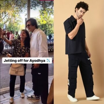 Vivek Oberoi’s Spiritual Visit to Ram Mandir Captivates Onlookers in Offmint’s Stylish Cargo Coord Set