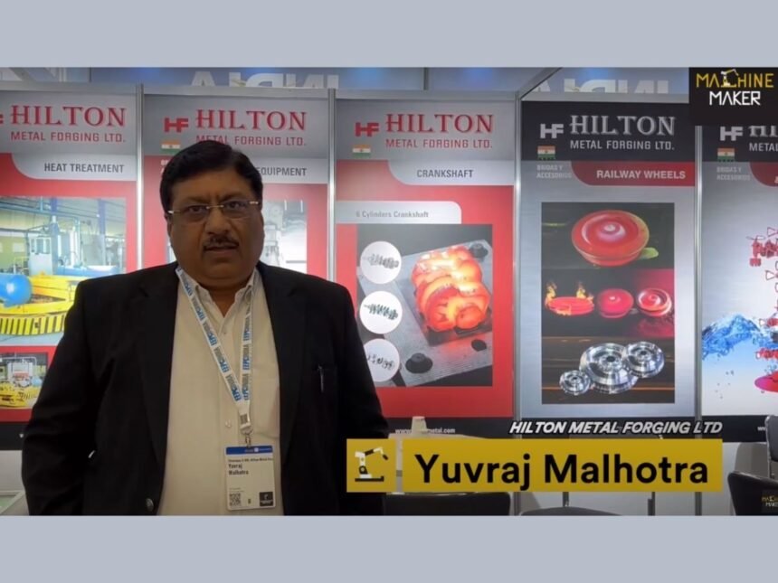 Featured-image Hilton Metal Forging Ltd eyeing big business for Railway Forged Wagon Wheel