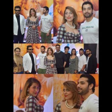 image-Arlin Arlin Maitra, Sharad Malhotra, Altamash Faridi at Omcar Records’ Love and Latte singles launch
