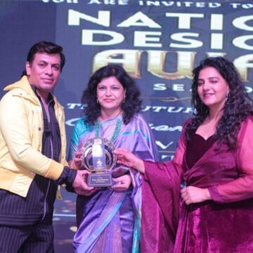 image-kavita Kavita Singh Bhadauriya Receives Best Western Wear Designer Award at National Designer Awards 2023