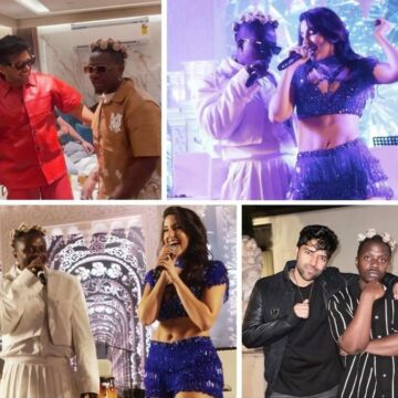 1-1-20 From sharing stage with Nora Fatehi to Vibing with Guru Randhawa, African Superstar Rayvanny gets warm welcome during his first visit to India
