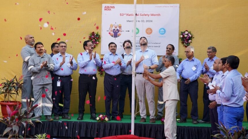 1-32 ArcelorMittal Nippon Steel India celebrates ‘Safety Month’