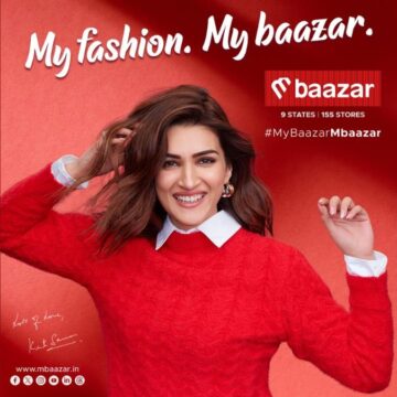 1-55 M Baazar Announces Bollywood’s Kriti Sanon and Pavail Gulati as Brand Ambassadors