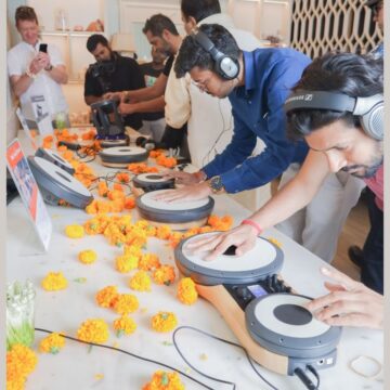 ANI-first-Image British Music Producer Kuljit Bhamra Launches the World’s First Electronic Tabla in Mumbai