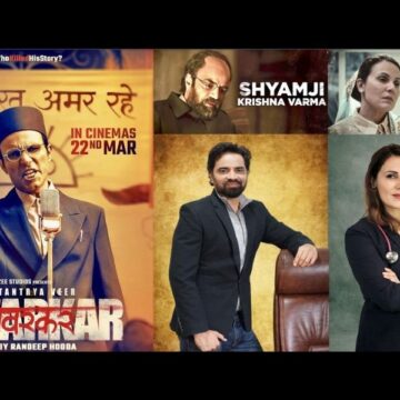 imagerdant Renowned actor Randeep Hooda introduced Jay Patel as Shamji Krishna Varma and Dr. Anjali Hooda as Bhikaji Cama in the eagerly awaited film “Swatantrya Veer Savarkar”