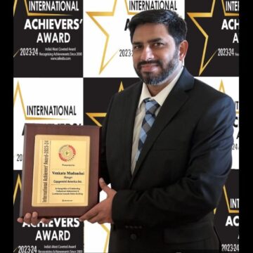 image-7 Tech Visionary, Venkata Mudumbai was honored with the International Achievers Award by the Indian Achievers’ Forum