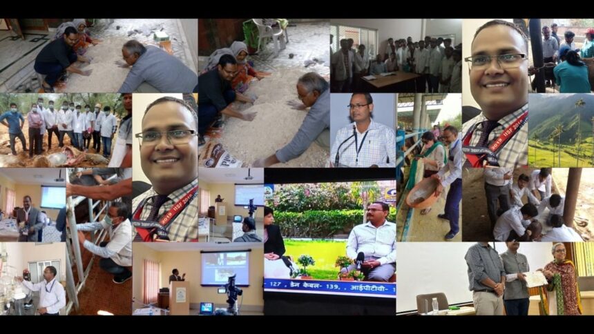 1-149 Dr. Krishna Kumar Mourya ji has selflessly served cows for 20 years and has set a world record by conducting post-mortems of more than 3000 cows