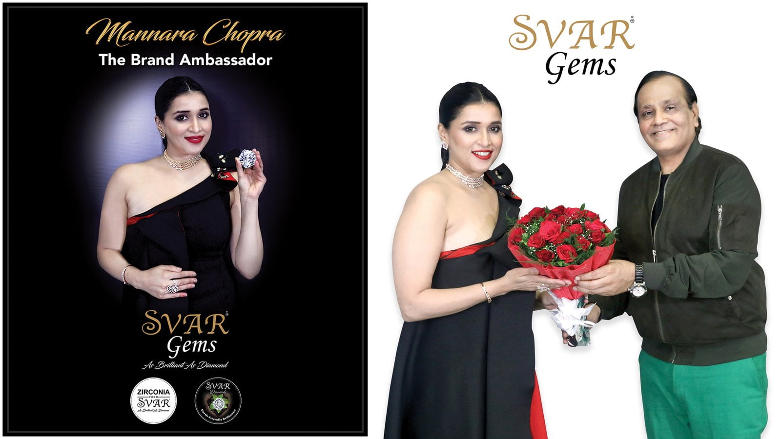 PNN-image-2 SVAR Gems Introduces Mannara Chopra as Brand Ambassador A Historic First in the Indian Gem Industry