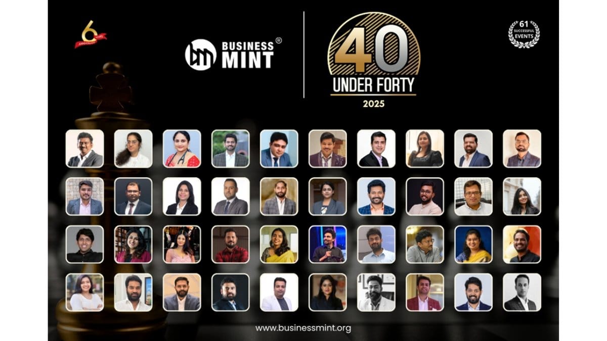 IMGage-bbbbb Recognizing the Game Changers: Business Mint’s 40 Under 40 – 2025 Marks Its Landmark Fifth Edition