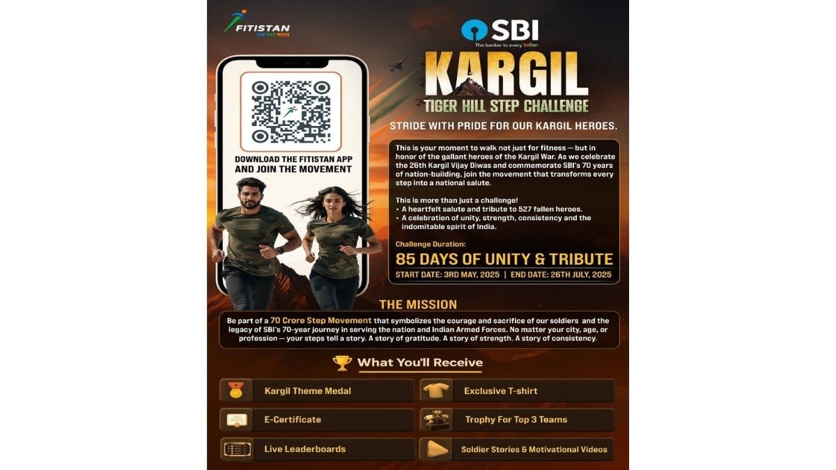 Fitistan Launches the SBI Kargil Tiger Hill Challenge – Stride with Pride for Kargil Heroes