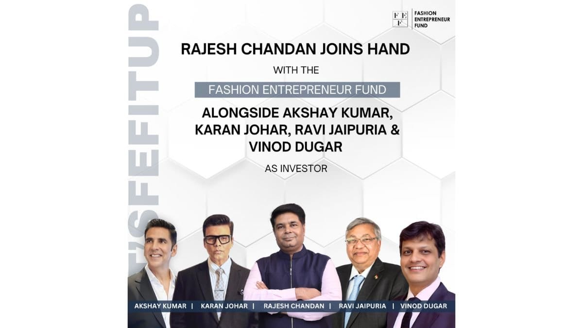 Imagge Rajesh Chandan Joins Fashion Entrepreneur Fund as Investor & Mentor to Boost India’s Fashion Startups