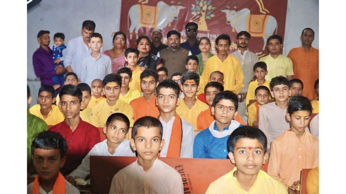 Image-18 A Birthday Rooted in Service: Abhishek Kumar Tripathi Celebrates with Children and Cows in a Spirit of Devotion