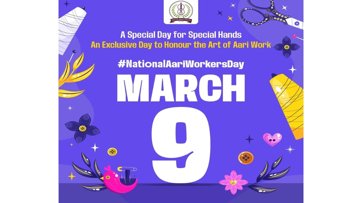13-08-25-2526007020-National-Aari-Workers National Aari Workers Day Officially Declared – March 9 to Honour India’s Aari Artisans