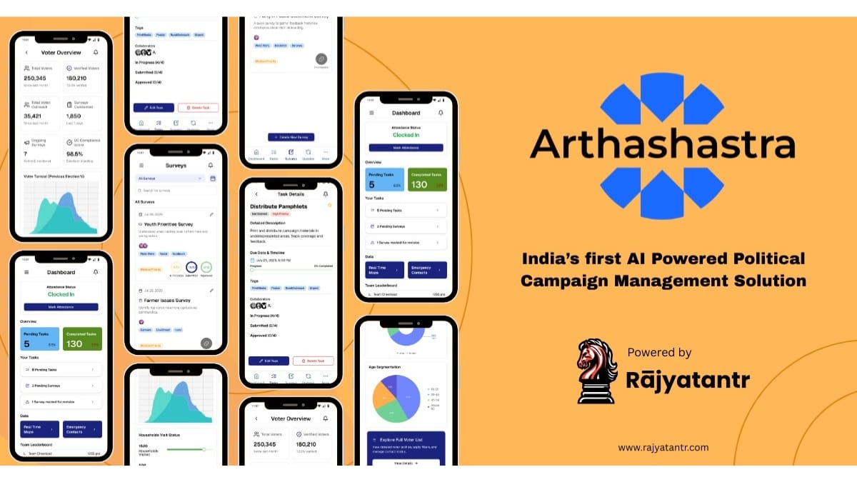 Arthashastra-PNN Rajyatantr Launches Arthashastra: India’s First Fully Integrated AI Political Campaign Platform