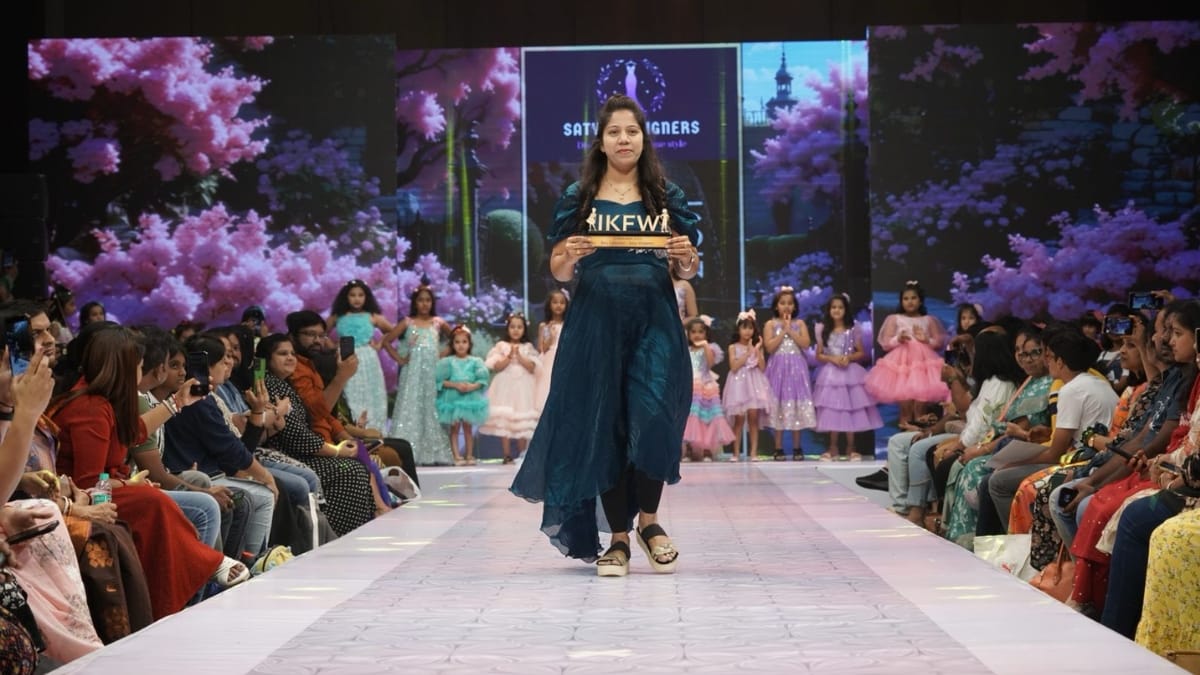 pow Satya Designers new kidswear line blends tradition and trend, taking center stage at India Kids Fashion Week in Hyderabad