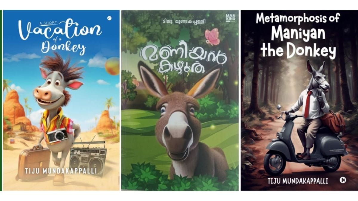 Featured-1 ‘Maniyan the Donkey’ – A character created by Tiju Mundakappalli