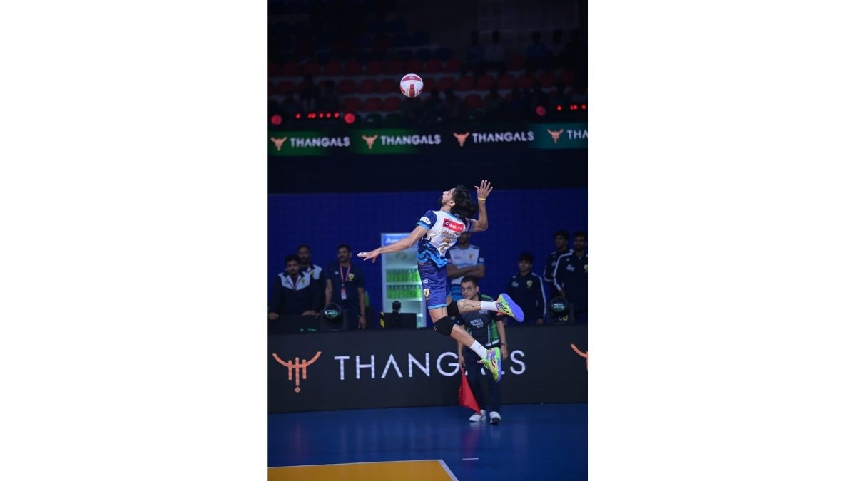 PNN-2025-10-23T133603744 PVL 2025 Season 4 (Match 30): Kochi Blue Spikers win Kerala derby, pick 3–1 win over Calicut Heroes